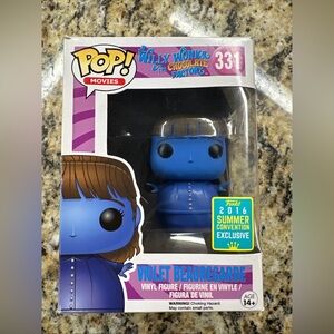 Funko POP!Willy Wonka & The Chocolate Factory Violet Beauregarde #331 SDCC 2016